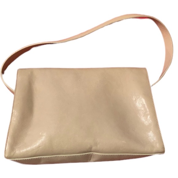 Furla Vintage Beige Leather Handag - Picture 2 of 10